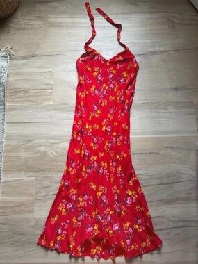 Rumored Red Floral Dress
